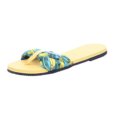 Havaianas You Saint Tropez - Gold Yellow Gummi 39 EU von Havaianas