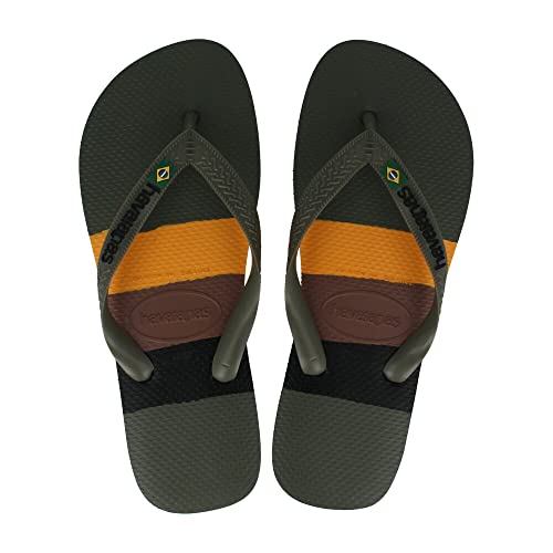 Havaianas Zehentrenner Brasil TECH Green 45/46 von Havaianas