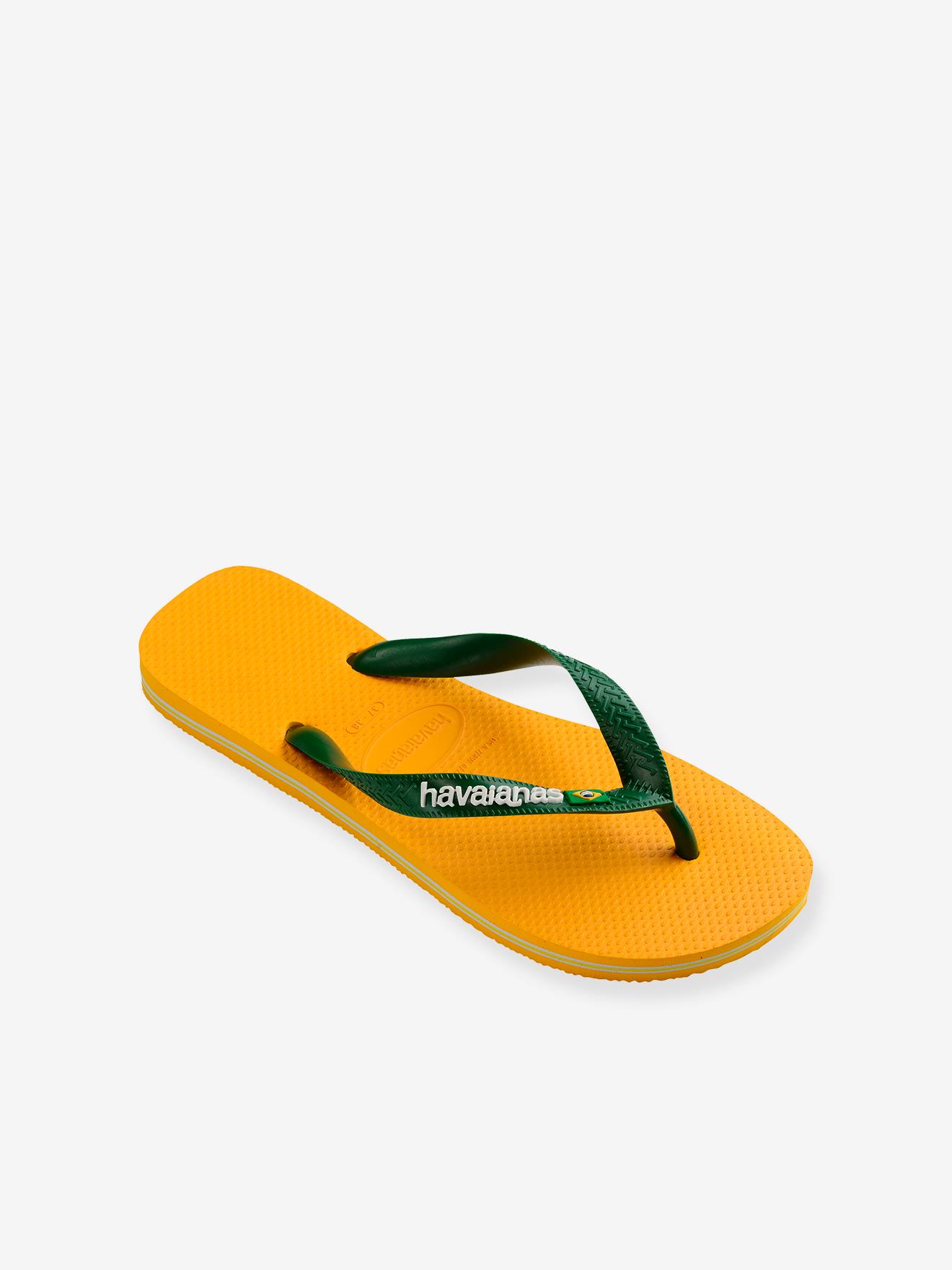 Kinder Zehenpantoletten Brasil Logo HAVAIANAS von Havaianas