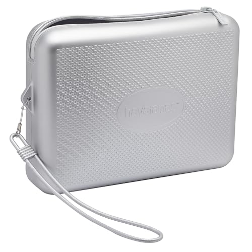 Necessaire Beach Damen Havaianas Metallic Bright Silber Handtasche aus Gummi von Havaianas