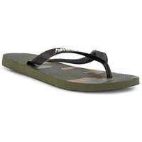 havaianas Herren Zehensandalen grün Gummi von Havaianas