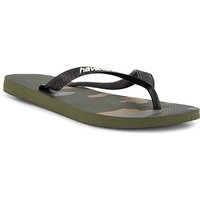 havaianas Herren Zehensandalen grün Gummi von Havaianas