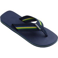 havaianas Herren Zehensandalen blau Gummi von Havaianas