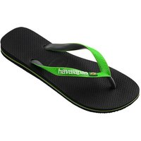 havaianas Herren Zehensandalen schwarz Gummi von Havaianas