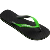 havaianas Herren Zehensandalen schwarz Gummi von Havaianas