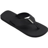 havaianas Herren Zehensandalen schwarz Gummi von Havaianas