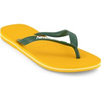 havaianas Herren Zehensandalen gelb Gummi von Havaianas