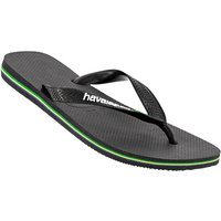 havaianas Herren Zehensandalen schwarz Gummi von Havaianas