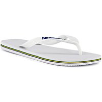 havaianas Herren Zehensandalen weiß Gummi von Havaianas