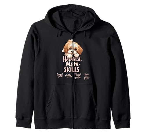Lustiges havanesisches Mom Dog Cuban Bichon Mama Humor Zitat Kapuzenjacke Lustiges havanesisches Mom Dog Cuban Bichon Mama Humor Zitat Kapuzenjacke von Havanese Fun Designs