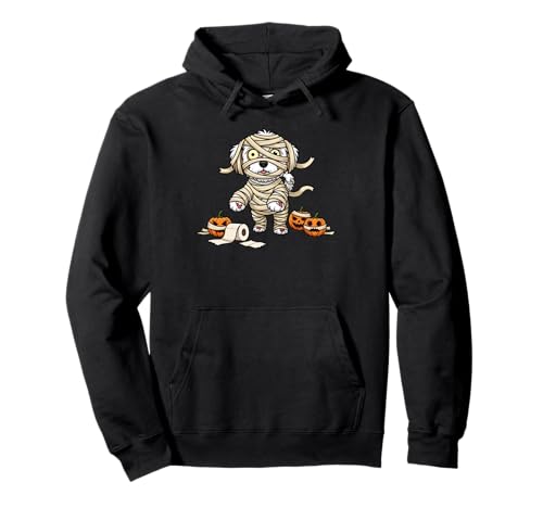 Lustiger havanesischer Mumien-Kürbis Halloween Kinder Herren Damen Pullover Hoodie Lustiger havanesischer Mumien-Kürbis Halloween Kinder Herren Damen Pullover Hoodie von Havanese Lovers Cute Halloween Outfits Boy Girl