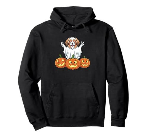 Lustiger Havanesischer Geist Kürbis Boo Halloween Kinder Herren Damen Pullover Hoodie Lustiger Havanesischer Geist Kürbis Boo Halloween Kinder Herren Damen Pullover Hoodie von Havanese Lovers Halloween Ghost Pumpkin Outfits
