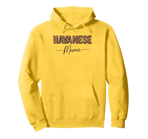 Leopardenmuster Havanese Mama Havaneses Pullover Hoodie Leopardenmuster Havanese Mama Havaneses Pullover Hoodie von Havaneses Havanese Dog Lover Gifts