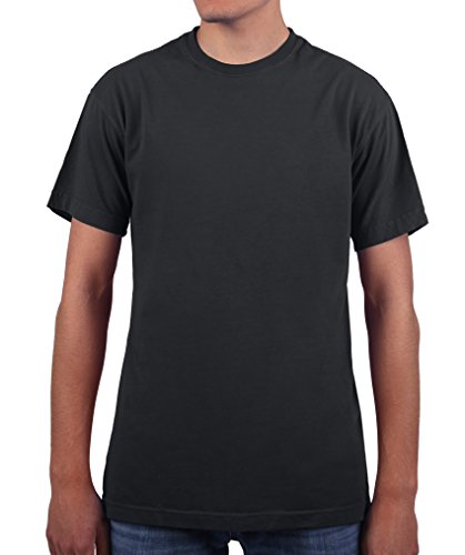 Have It Tall Men's Dryer Safe Pre-Shrunk Heavyweight Ring Spun Cotton T Shirt Asphalt LT Tall von Have It Tall