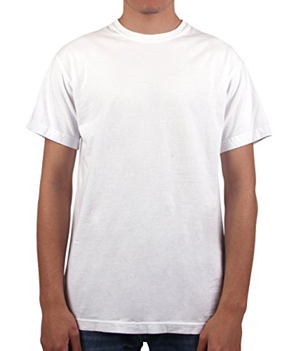 Have It Tall Men's Dryer Safe Pre-Shrunk Heavyweight Ring Spun Cotton T Shirt White 2XLT Tall von Have It Tall