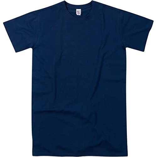 Have It Tall Men's Premium Stretch Cotton T Shirt, Herren 4-Way Stretch Tall T-Shirt, extra lang geschnitten Navy XX-Large Tall von Have It Tall