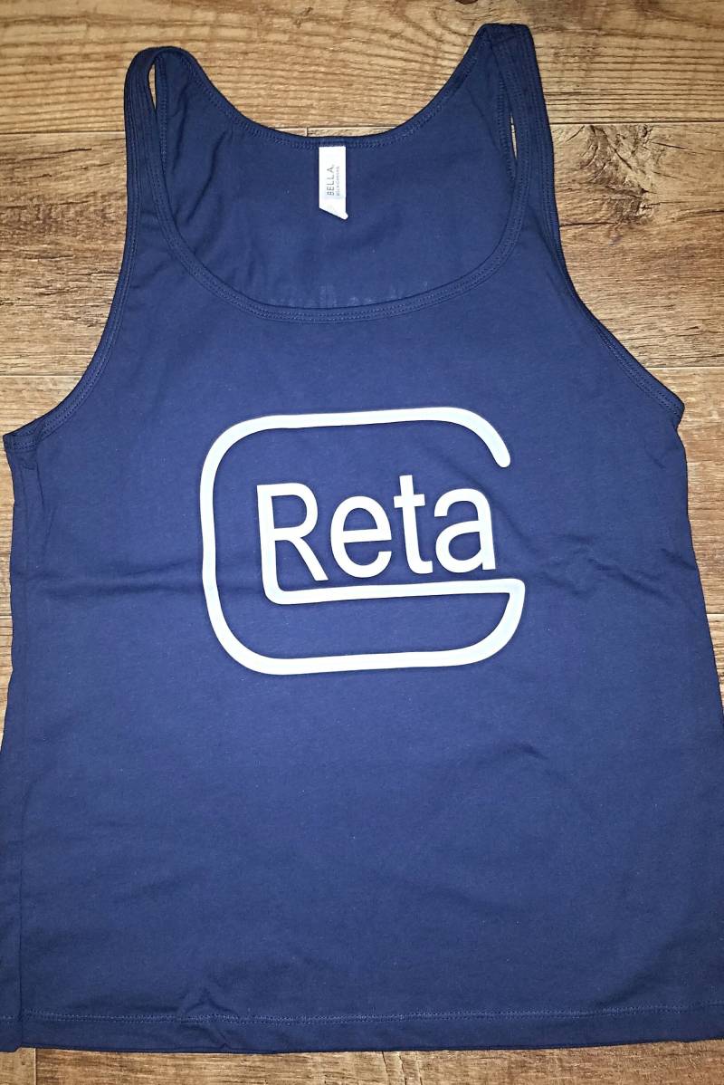 Greta Tank Top Navy Weit Verbreitetes Panik Lot Shirt Greta Tank Top Navy Weit Verbreitetes Panik Lot Shirt von HaveAGoodShow