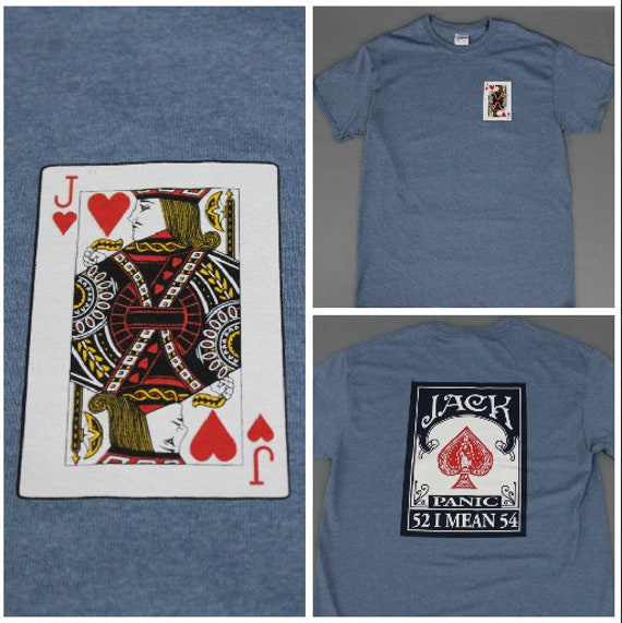 Jack Kurzarm Weit Verbreitetes Panik Lot Shirt Jack Kurzarm Weit Verbreitetes Panik Lot Shirt von HaveAGoodShow
