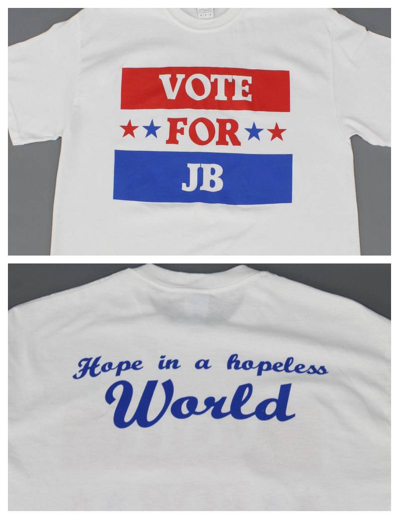 Vote For Jb Kurzarm Weitverbreitetes Panik Lot Shirt Vote For Jb Kurzarm Weitverbreitetes Panik Lot Shirt von HaveAGoodShow