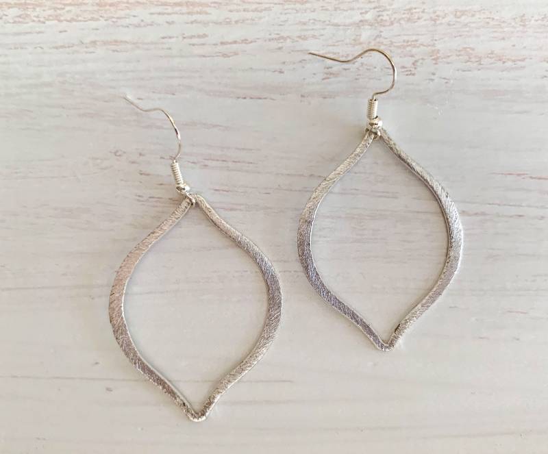 Silber Marquis Ohrringe Sterling Boho Ohrhänger Silber Marquis Ohrringe Sterling Boho Ohrhänger von HavenCurated