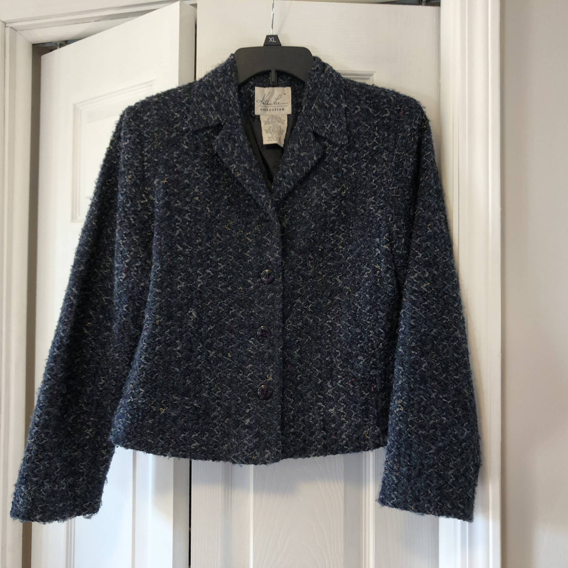 Kathie Lee Kollektion Womens Sz S Blau Gefüttert Jacke Mehrfarbig Navy Kathie Lee Kollektion Womens Sz S Blau Gefüttert Jacke Mehrfarbig Navy von Haventhisandthat