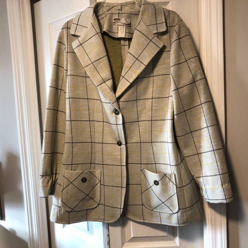 Montgomery Ward Vintage Damen Jacke Blazer Sz 22 2 Knopf Tasche Montgomery Ward Vintage Damen Jacke Blazer Sz 22 2 Knopf Tasche von Haventhisandthat