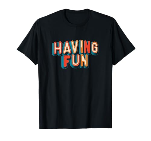 Tolles Motto-Kostüm für Erwachsene und Kinder T-Shirt Tolles Motto-Kostüm für Erwachsene und Kinder T-Shirt von Having Fun Outfit