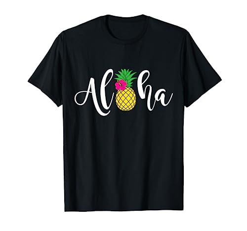 Hawaii Aloha hawaiian Ananas Sommer Damen Herren Kinder T-Shirt Hawaii Aloha hawaiian Ananas Sommer Damen Herren Kinder T-Shirt von Hawaii Aloha Ananas tropisch Urlaubsshirt