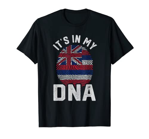 It's In My DNA Hawaii Flagge Herren Damen Stolz T-Shirt It's In My DNA Hawaii Flagge Herren Damen Stolz T-Shirt von Hawaii Flag Pride Mens Womens Gift