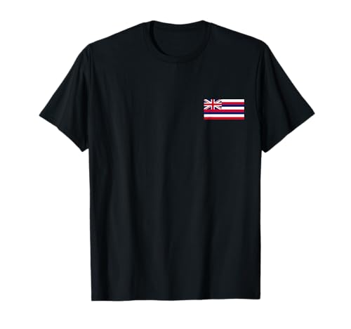 Staat of Hawaii Flagge Cool HI Hawaii Flaggen Geschenk Frauen Männer T-Shirt von Hawaii Flags Co.