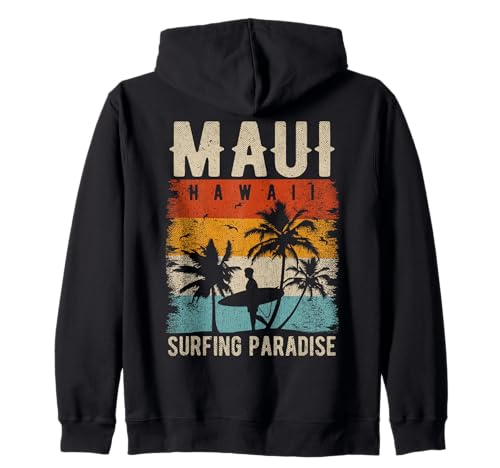 Maui Hoodie Herren Surfer Hawaii Souvenir Kapuzenjacke Maui Hoodie Herren Surfer Hawaii Souvenir Kapuzenjacke von Hawaii Maui Souvenirs Men Gift Maui Clothing Women