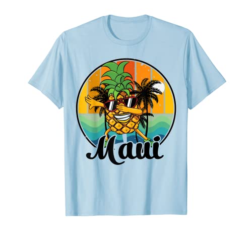 Maui T-Shirt Hawaii Dabbing Ananas Kinder Jungen Herren Kleinkind T-Shirt Maui T-Shirt Hawaii Dabbing Ananas Kinder Jungen Herren Kleinkind T-Shirt von Hawaii Shirt Aloha Tropical Summer Youth Baby Teen