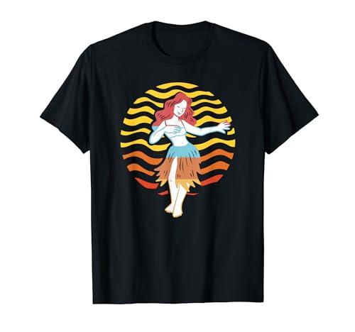 Hula Girl Hawaii Hula Tänzerin Kleid Tanz Aloha State Hawaii T-Shirt von Hawaii Tänzerin Für Hula Girl Fans