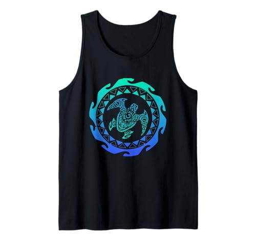 Herren Tribal Hawaiianische Maori Sonne Meeresschildkröte Tank Top Herren Tribal Hawaiianische Maori Sonne Meeresschildkröte Tank Top von Hawaiian Sea Turtle Shirts