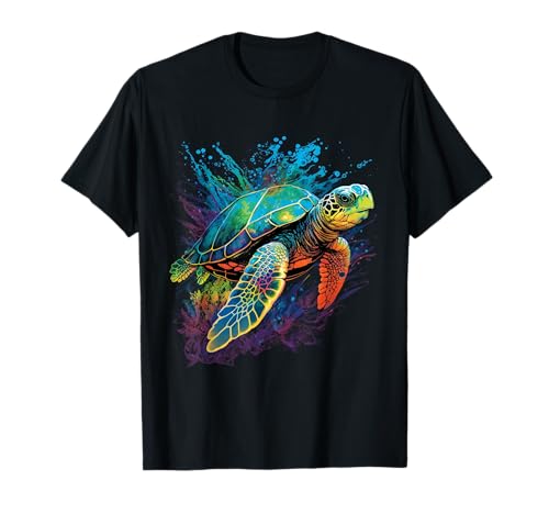 Hawaii-Hemd mit Batikmuster, Meeresschildkröte, Hawaii-Hemd für Männer, Frauen, Kinder T-Shirt Hawaii-Hemd mit Batikmuster, Meeresschildkröte, Hawaii-Hemd für Männer, Frauen, Kinder T-Shirt von Hawaiian Tie Dye Sea Turtle Hawaii Polynesian Tee