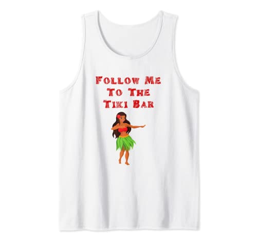 Hawaiian Tiki Folge mir zum Tiki Bar Hula Girl Tank Top Hawaiian Tiki Folge mir zum Tiki Bar Hula Girl Tank Top von Hawaiian Tiki
