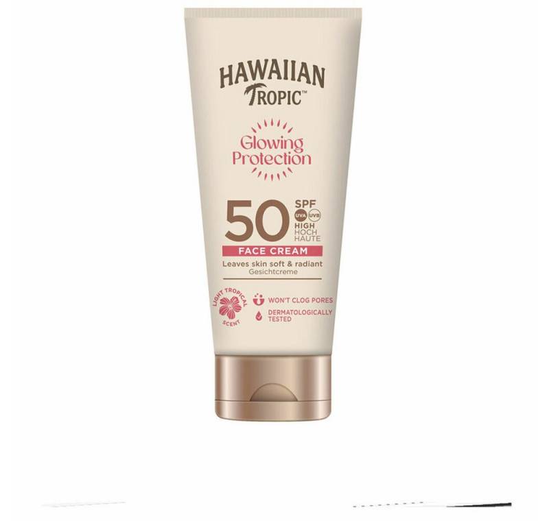 Hawaiian Tropic Körperpflegemittel Sonnenschutz für Gesicht SPF 50 Glowing Protection 50 ml von Hawaiian Tropic