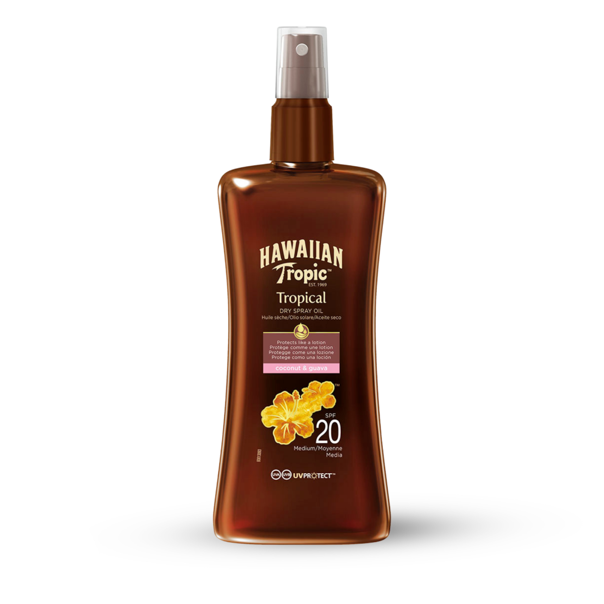 Hawaiian Tropic Protective Dry Spray Oil SPF 20 (200 ml) von Hawaiian Tropic
