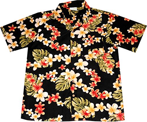 Hawaiihemd / Hawaii Hemd Summer Flowers / 100 Prozent Polyester- Größe XL, Schwarz Hawaiihemd / Hawaii Hemd Summer Flowers / 100 Prozent Polyester- Größe XL, Schwarz von Hawaiihemdnet