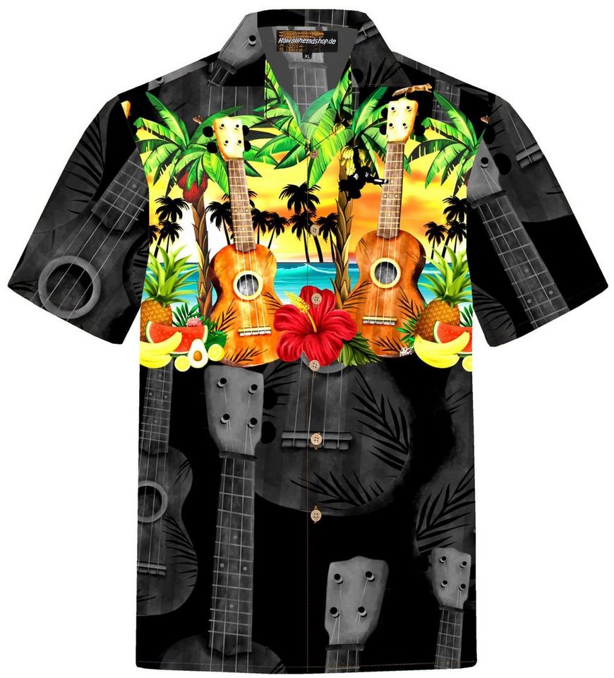 Hawaiihemdshop.de Hawaiihemd Hawaiihemdshop Hawaii Hemd Herren Baumwolle Kurzarm Strand Shirt von Hawaiihemdshop.de