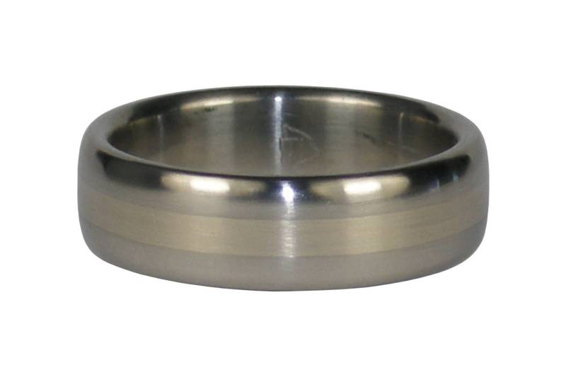 14Kt-Grün Gold Band-Inlay-Titan-Ring-Band von Hawaiititanium