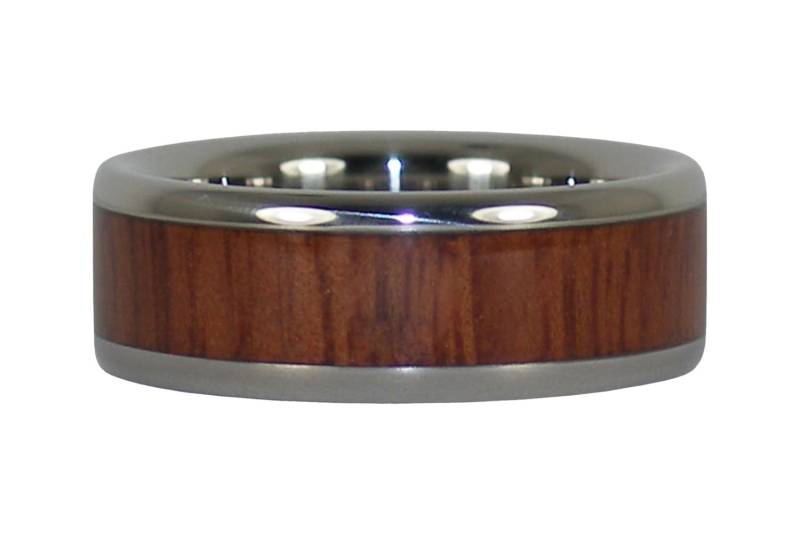 Jarrah Holz Titanringe von Hawaiititanium