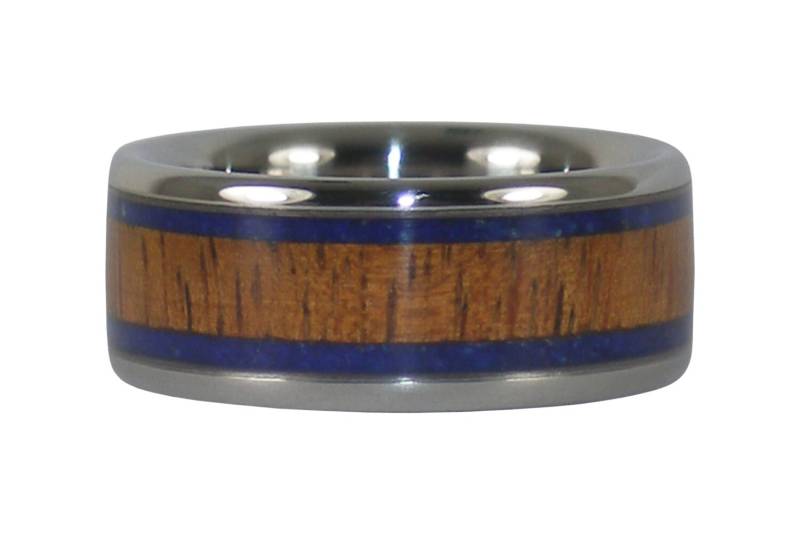 Lapis Und Koa Holz Ring von Hawaiititanium