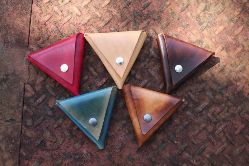 Leder Münzbeutel, Handgefertigte Andenken Geldbörse, Echtes Tasche Etui Leder Münzbeutel, Handgefertigte Andenken Geldbörse, Echtes Tasche Etui von HawkWingLeatherCo