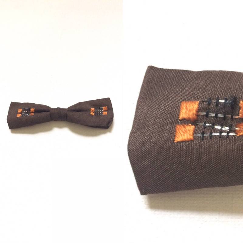 Vintage 50Er Jahre Clip On Fliege/Zum Anstecken von HawkandEcho