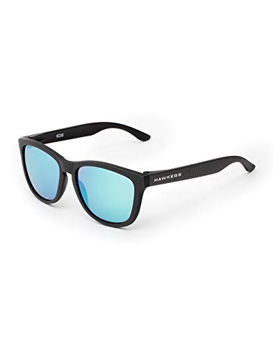 HAWKERS Unisex Carbono Spotted Blue Chrome One Tr18 Sonnenbrillen, Carbon Spotted · Blue, Einheitsgröße EU von HAWKERS