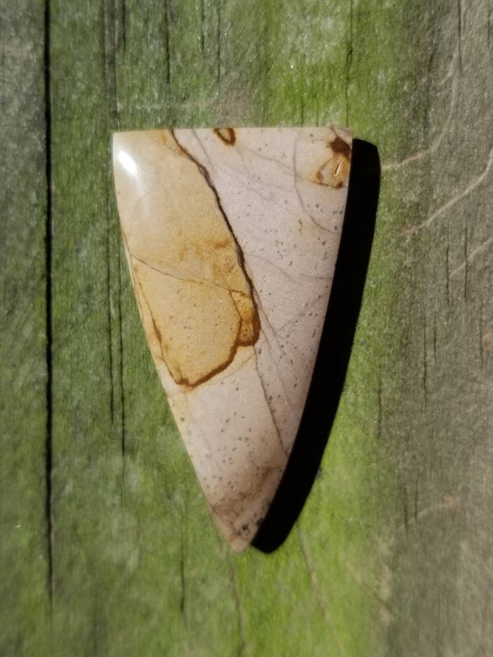 Landschaft Bild Jaspis-Cabochon Landschaft Bild Jaspis-Cabochon von Hawkeyeagates