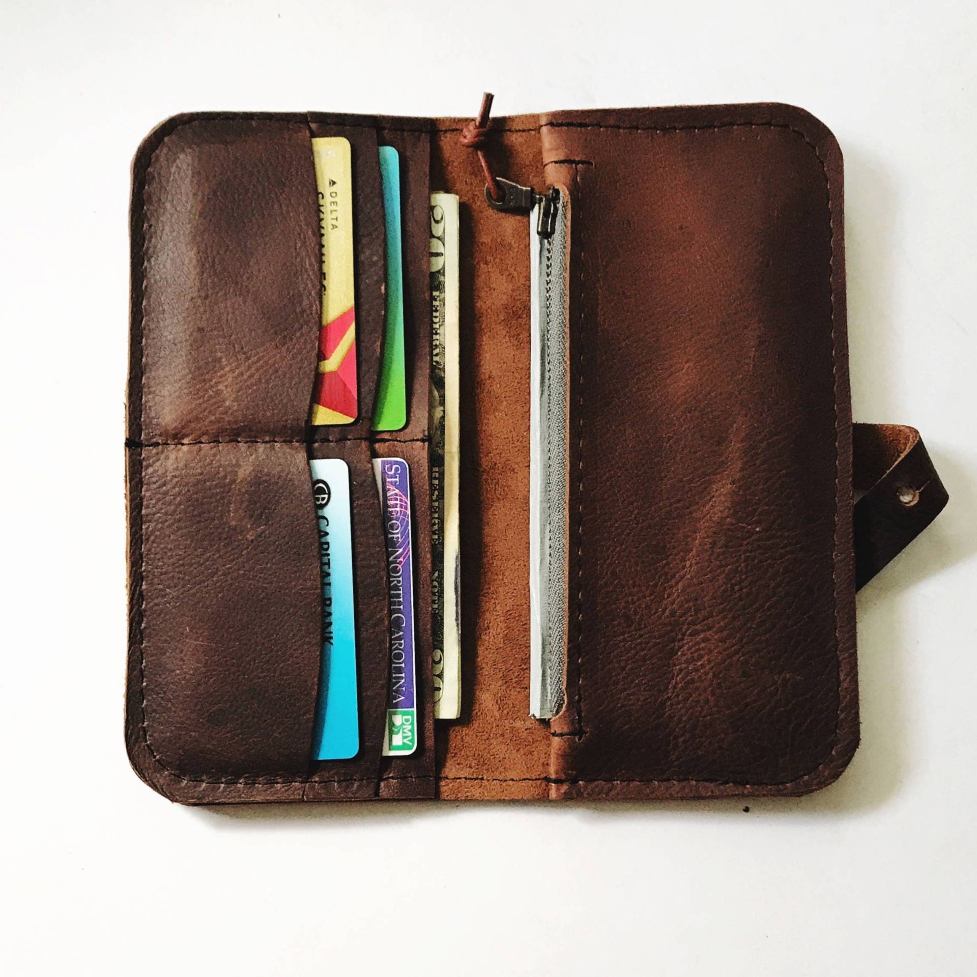 Leder Karo Geldbörse Mit Zip Beutel | Versandfertig Scheckheft Schwarze Falken Und Tauben Organizer Handgemacht in Den Usa Leder Karo Geldbörse Mit Zip Beutel | Versandfertig Scheckheft Schwarze Falken Und Tauben Organizer Handgemacht in Den Usa von HawksAndDoves
