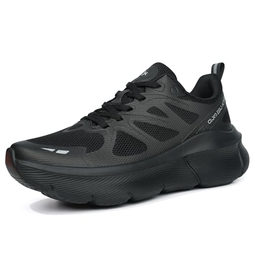 Hawkwell Cloud Zero Active Walking- und Tennisschuhe für Damen, gepolstert, atmungsaktiv, für Sport, Fitnessstudio, Training, Joggen, Sport-Sneaker, rutschfest, für medizinische Zwecke, Schwarz, EU 38 Hawkwell Cloud Zero Active Walking- und Tennisschuhe für Damen, gepolstert, atmungsaktiv, für Sport, Fitnessstudio, Training, Joggen, Sport-Sneaker, rutschfest, für medizinische Zwecke, Schwarz, EU 38 von Hawkwell