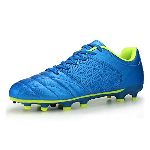 Hawkwell Herren Fußballschuhe für große Kinder und Jugendliche, sportlich, für den Außenbereich, professioneller Fester Boden, Marineblau, EU 38 von Hawkwell